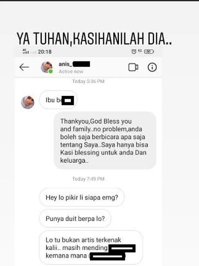 Unggahan Karen Pooroe. (Foto: Instagram @karenpooroe)