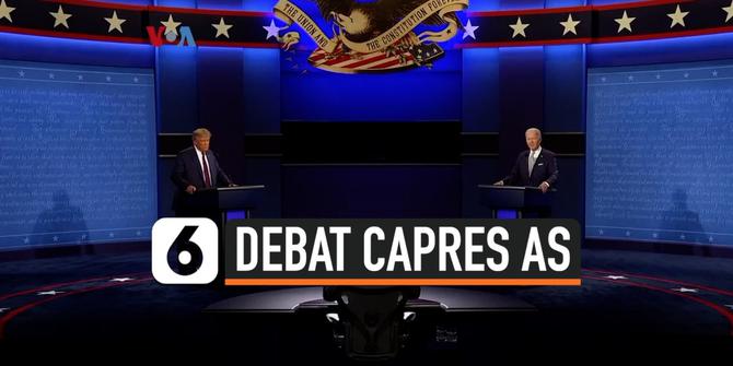 VIDEO: Keseruan Debat Perdana Calon Presiden AS