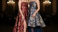 10 Inspirasi Gaun Brokat Formal Mewah Model A-Line, Tampil Elegan &amp; Berkelas di Setiap Acara