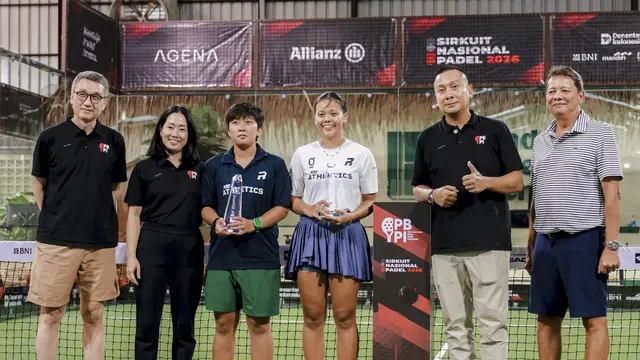 Juara Sirnas Padel 2026 Seri Jakarta, Fadona/Novela Bidik Gelar Selanjutnya