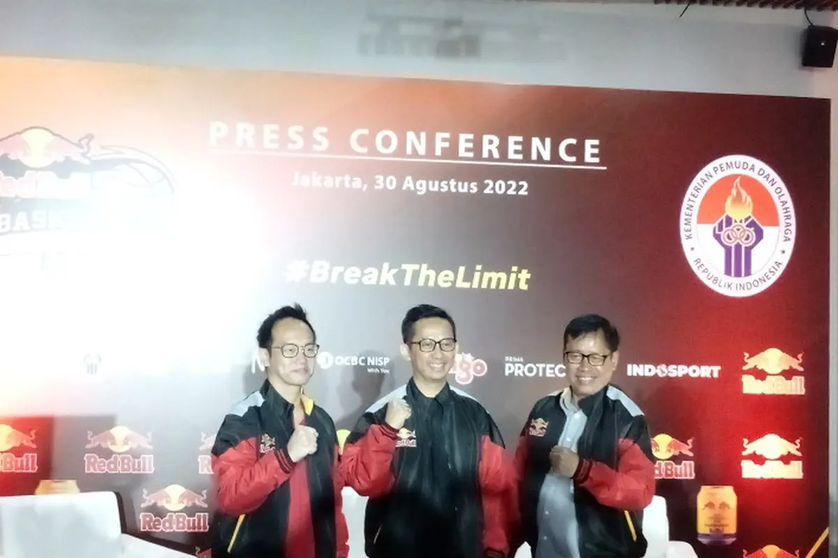 Konferensi Pers Red Bull Basketball Championship 2022