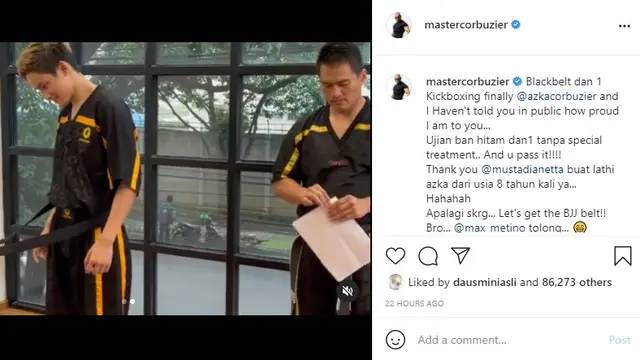 Deddy Corbuzier (Foto: Instagram/@mastercorbuzier)