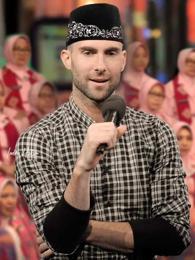 6 Editan Foto Adam Levine Jadi Orang Indonesia Ini Bikin Ngakak