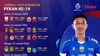 Simak Jadwal Live Streaming BRI Super League Pekan Ke-18, Tayang di Vidio