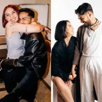 Lihat di sini beberapa potret gaya mesra totalitas dari pasangan suami-istri Onadio Leonardo dan Beby Prisillia.