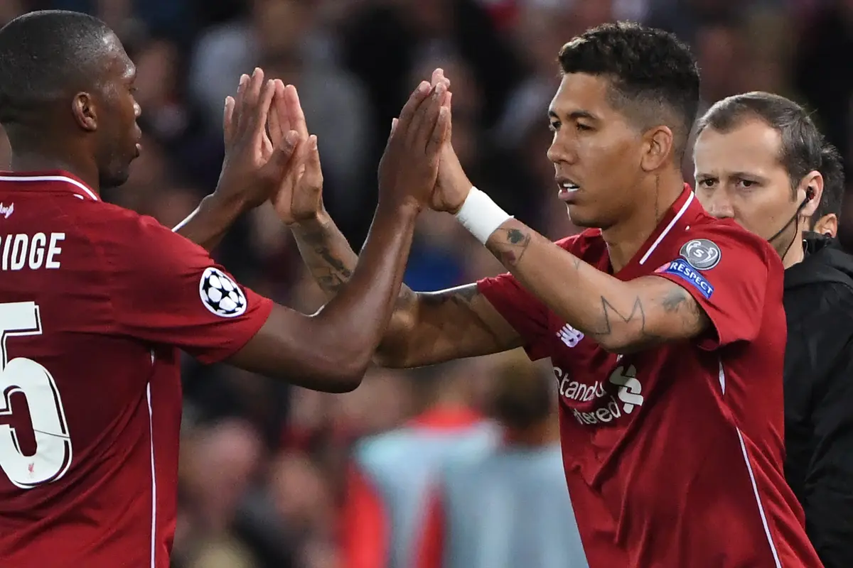 FOTO: Gol Injury Time Roberto Firmino Antar Liverpool Kalahkan PSG