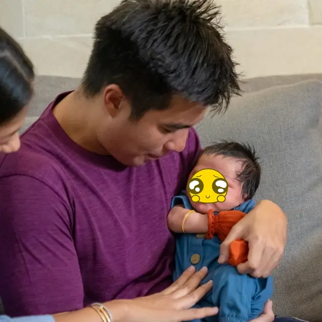 Jadi Ayah Dua Anak Tahun 2021, Ini Potret 6 Seleb Pria Saat Momong Buah Hatinya