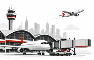 Infografis: 10 Bandara Tersibuk di Dunia 2026