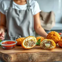 cara membuat kroket kentang ©Ilustrasi dibuat AI