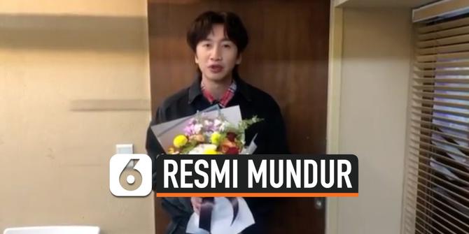 VIDEO: Lee Kwang Soo Mundur dari Running Man, Kenapa?