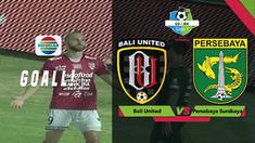 Striker Bali United, Ilija Spasojevic mencetak satu gol saat Bali United menghadapi Persebaya Surabaya dalam lanjutan Gojek Liga 1 2018 bersama Bukalapak di Stadion Kapten I Wayan Dipta, Gianyar, Bali, Minggu (18/11/2018)