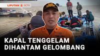 Kapal Tenggelam Dihantam Gelombang