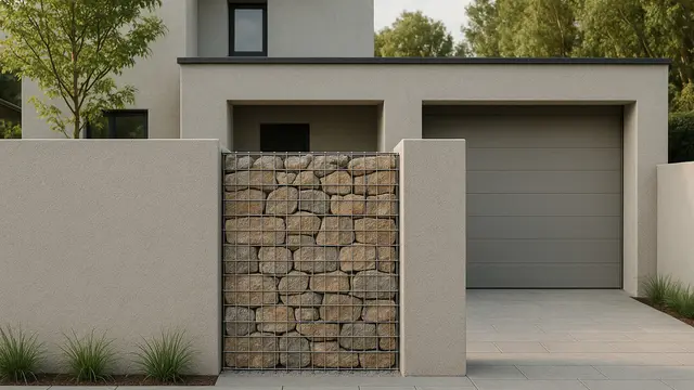 Model Pagar Tembok Plester Kasar