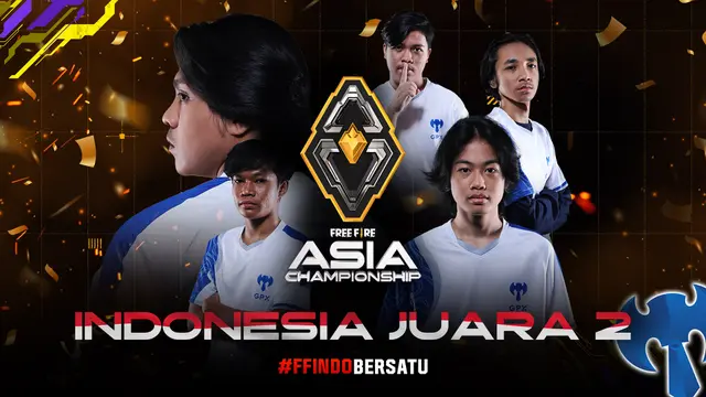 Tim GPX Runner Up Free Fire Asia Championship