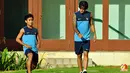 Latihan Timnas Indonesia Minggu (25/11/2012) di Hotel Horses Golden Palace, Kuala Lumpur, Malaysia.  tempat menginap Pemain Timnas Piala AFF 2012.