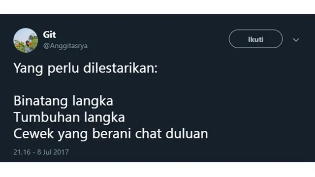 cewek langka