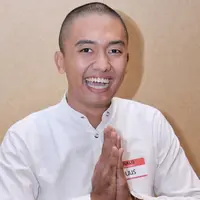 Bintang 3 Semprul Mengejar Surga season 5  Rizky Firdaus Wijaksana atau biasa dikenal dengan panggilan Uus lebih punya  banyak waktu bersama keluarga pada puasa tahun ini. (Adrian Putra/Bintang.com)