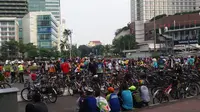 Usai Lebaran, Car Free Day Kembali Ramai Dipenuhi Warga