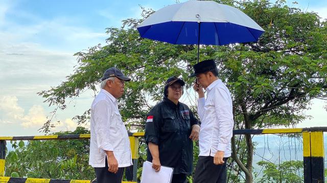 Menteri LHK dan Jokowi