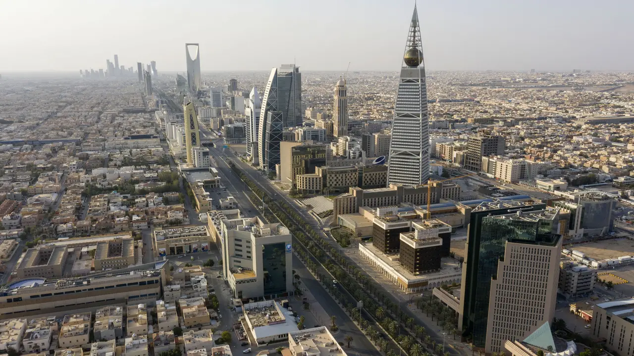 Jalanan di Kota Riyadh