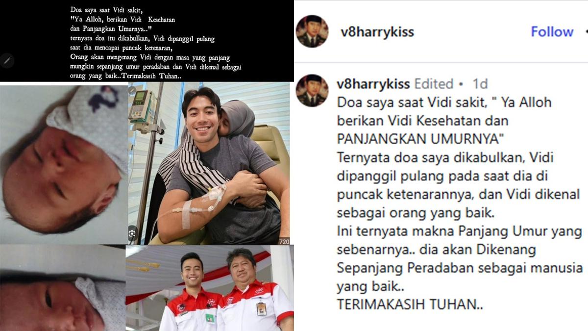 4 Postingan Ayah Vidi Aldiano Usai Putranya Berpulang, Bikin Haru