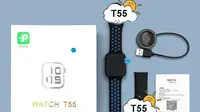 Spesifikasi T55 FitPro Smartwatch, Jam Tangan Pintar dengan Fitur Lengkap dan Harga Murah