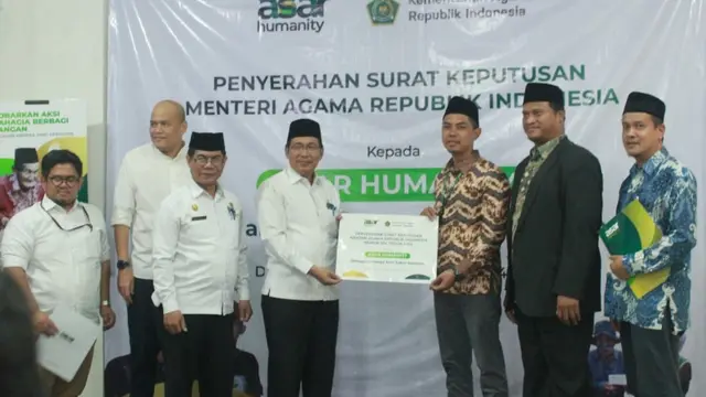 Komitmen Asar Humanity Perluas Manfaat Usai Resmi Jadi Lembaga Amil Zakat Nasional.