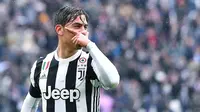 3. Paulo Dybala (Juventus) - 17 Gol (1 Penalti). (AP/Alessandro di Marco)