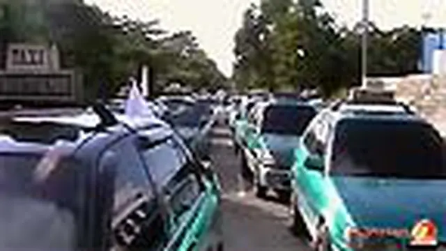 Razia Sopir Taksi di Batam
