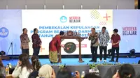 Pembekalan Kepulangan Program Beasiswa Darmasiswa RI Tahun Akademik 2023/2024 di Jakarta, Kamis (27/6).