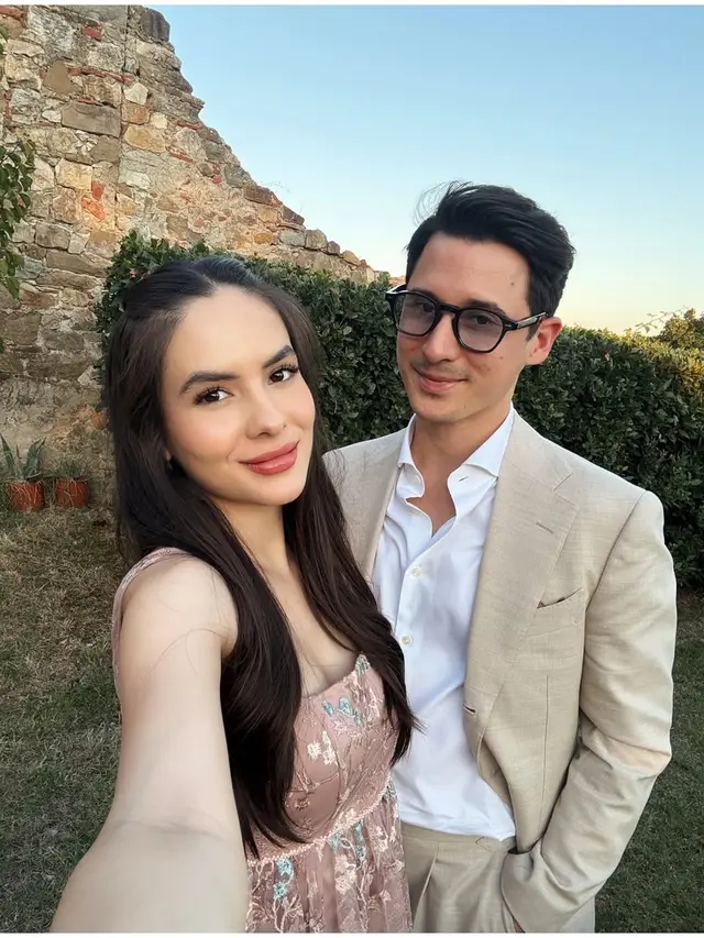 6 Gaya Busana Steffi Zamora Liburan di Italia, Hadiri Pernikahan Adik Nino Fernandez