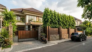 9 Inspirasi Pagar Rumah yang Memberi Kesan Mahal Tanpa Renovasi Besar