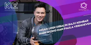 Baim Wong menceritakan kisah dari baju kembar yang dipakainya dan Paula.