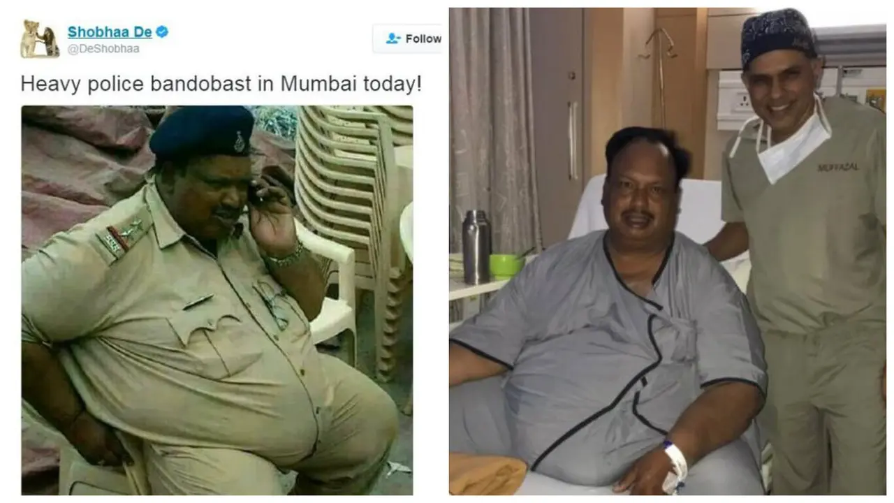 Dicela di Twitter, Polisi Obesitas di India Mendapat Bedah Gratis