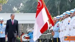 Menteri Pertahanan Singapura Berkunjung ke Indonesia