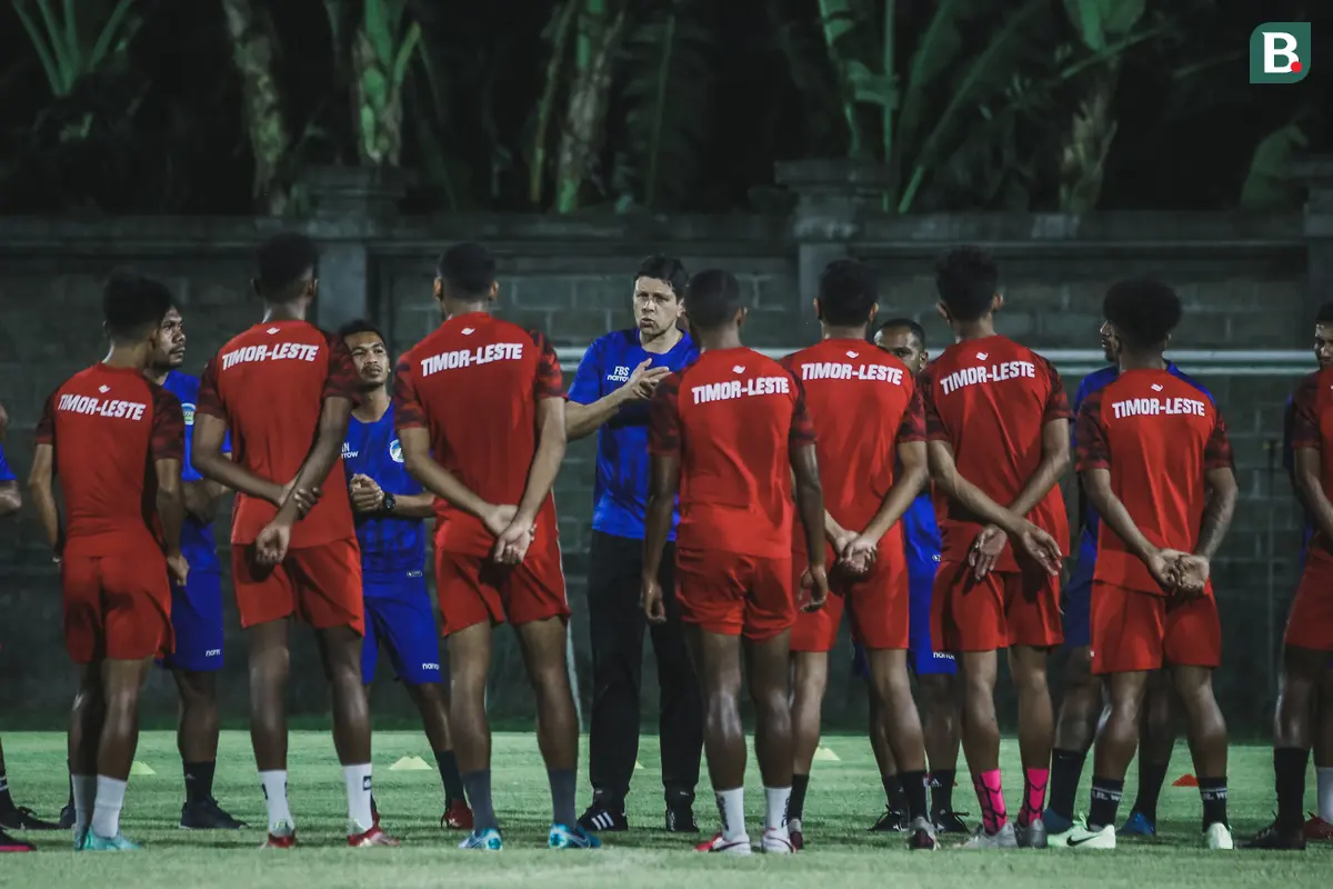 Foto: Timnas Indonesia Siap Tempur Jelang Laga Pertama Partai Uji Coba FIFA Matchday Kontra Timor Leste yang Digelar Tanpa Penonton
