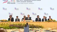 Presiden RI Joko Widodo (Jokowi) membuka Indonesia-Africa Forum 2024 di Nusa Dua, Bali, Senin (2/9/2024). (Dok. Kemlu RI)