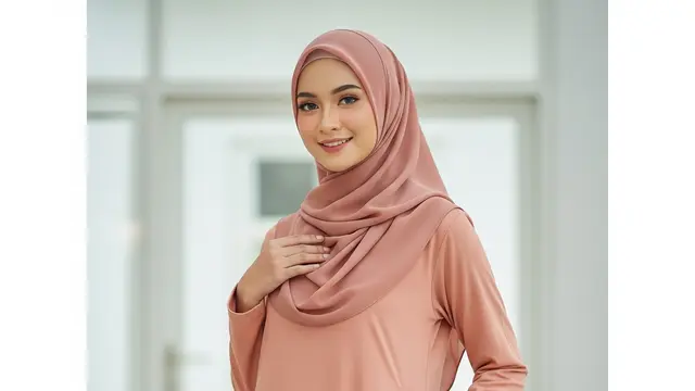 Model Gamis Woolpeach Harian Anti Gerah