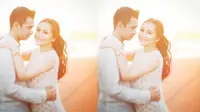 Raffi Ahmad baru berani memperlihatkan foto romantisnya bersama Nagita Slavina setelah mereka resmi menikah. (sumber: Instagram.com/raffiahmadlagi)