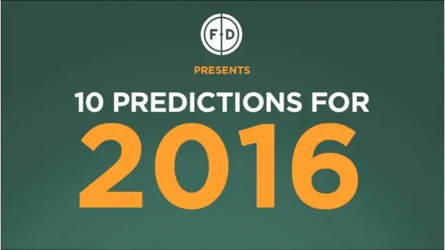 Prediksi seputar dunia sepak bola tantang siapa saja yang akan menjadi juara dan meraih prestasi pada tahun 2016, persembahan dari Football Daily.