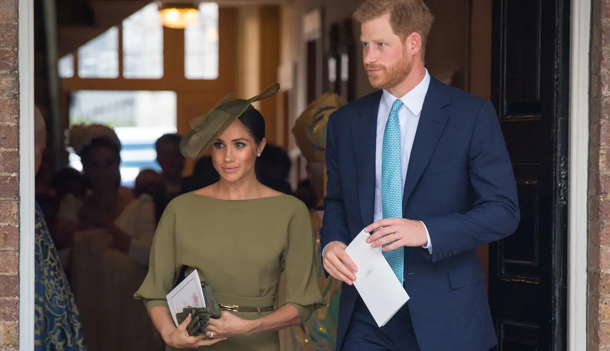 Sumber tersebut mengatakan bahwa Pangeran Harry tak terburu-buru dalam hal miliki keturunan. (DOMINIC LIPINSKI  POOL  AFP)