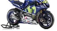Yamaha menurukan YZR-M1 model 2015 untuk digeber Valentino Rossi dan Jorge Lorenzo. 