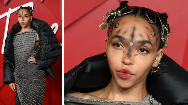 Gaya Unik FKA Twigs di Karpet Merah British Fashion Awards 2022