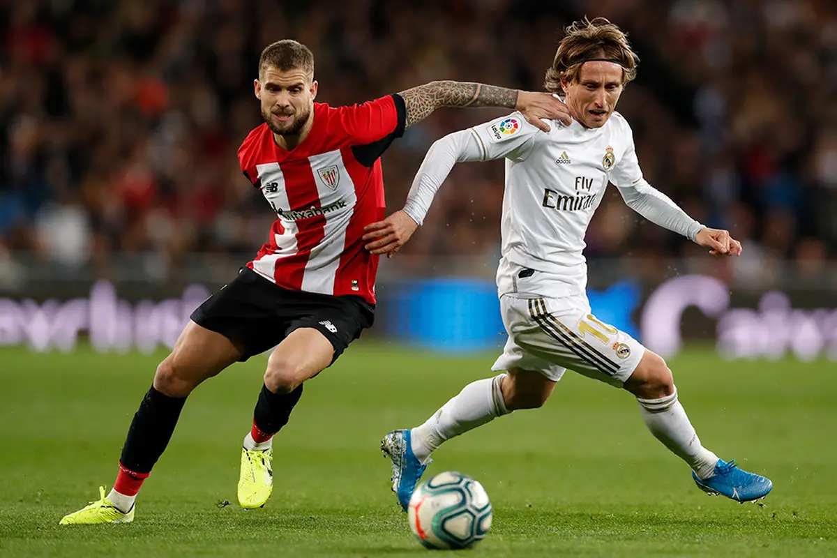 Jalannya pertandingan Real Madrid vs Athletic Bilbao