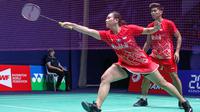 Praveen Jordan/Melati Daeva Oktavianti pada Prancis Terbuka 2019. (dok. PBSI)