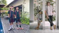 Potret 6 Seleb Pria Pakai Baju Kembaran dengan Putranya, Bak Pinang Dibelah Dua. (Sumber: Instagram/ruben_onsu dan Instagram/tail_wagging)