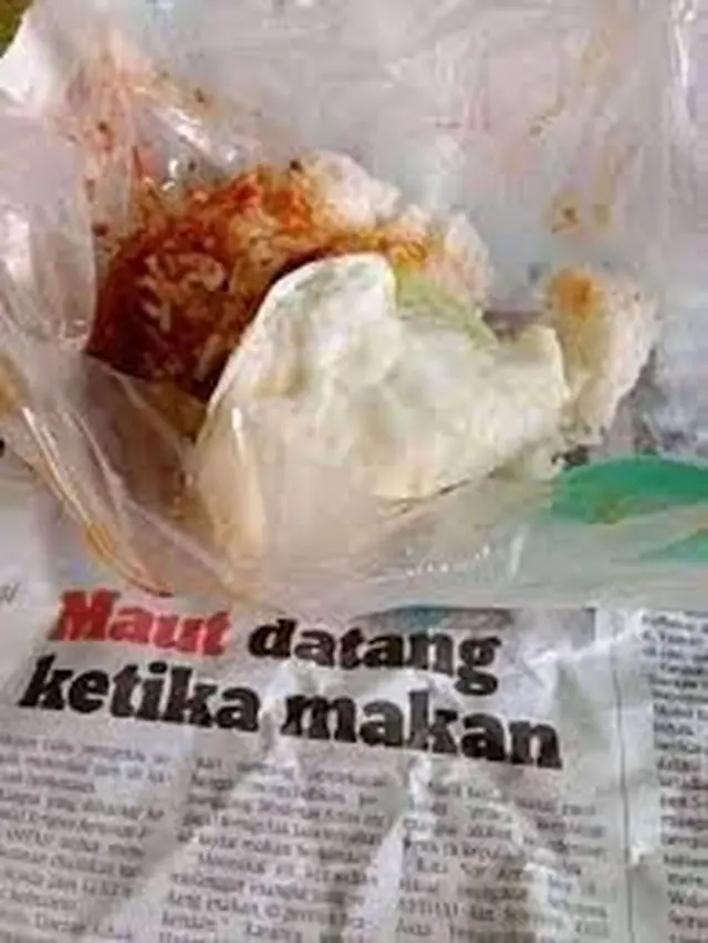 9 Kertas Nasi Bungkus Ini Nyeleneh Banget, Bikin Tak Fokus Makan (