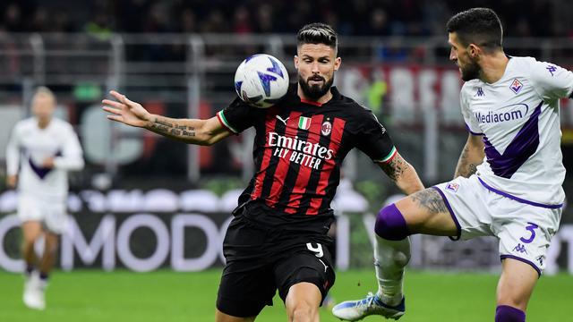 Liga Italia AC Milan Vs Fiorentina