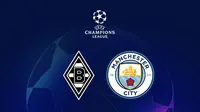 Liga Champions: Borussia Monchengladbach Vs Manchester City. (Bola.com/Dody Iryawan)