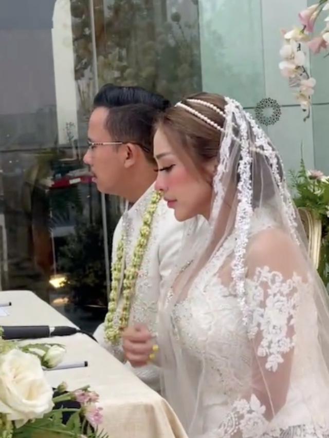 6 Momen Pernikahan Cupi Cupita dengan Bintang Bagus Seorang Pengusaha Asal Bandung